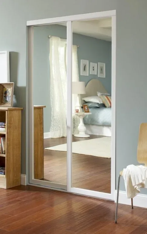 ER II mirrored closet door