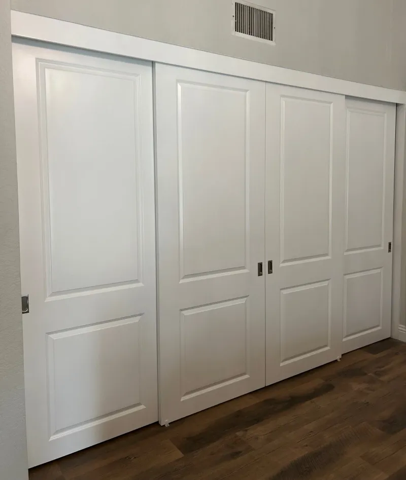 Carrara sliding closet door