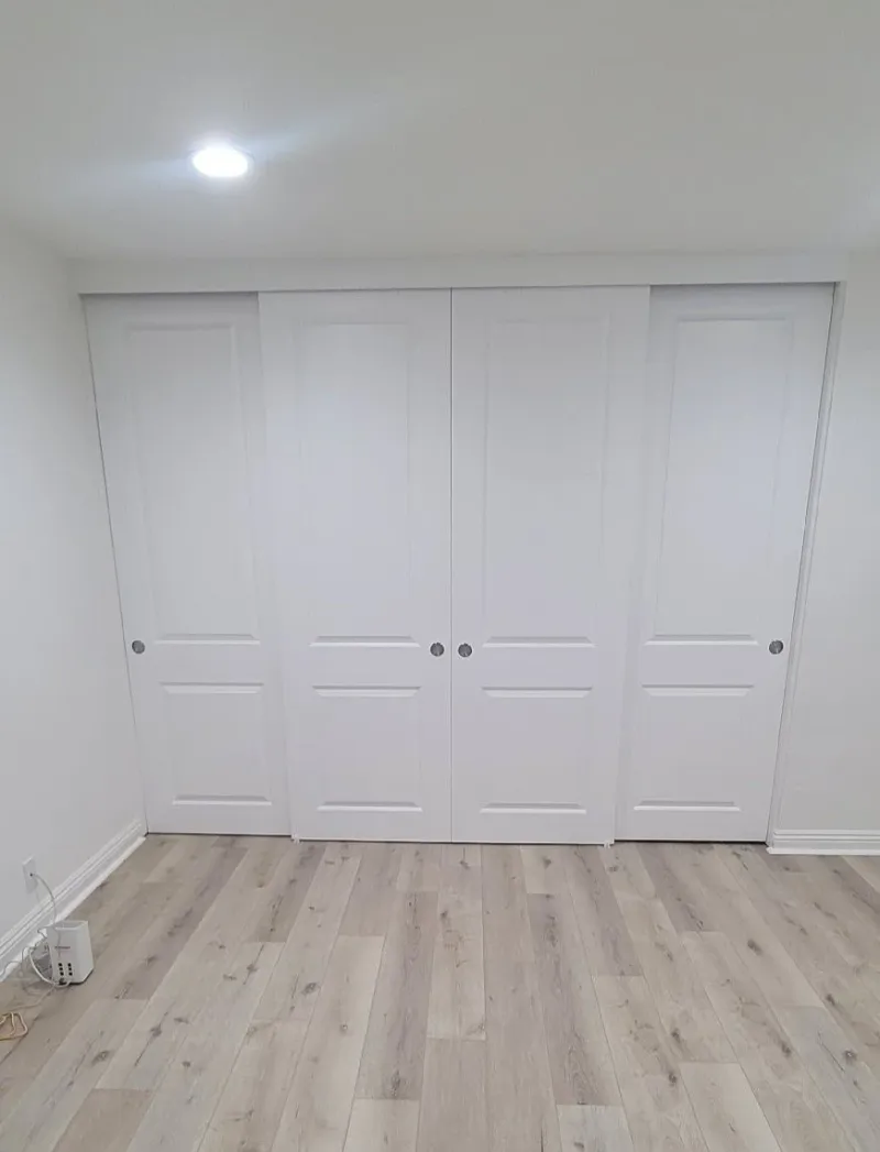 Carrara sliding closet door