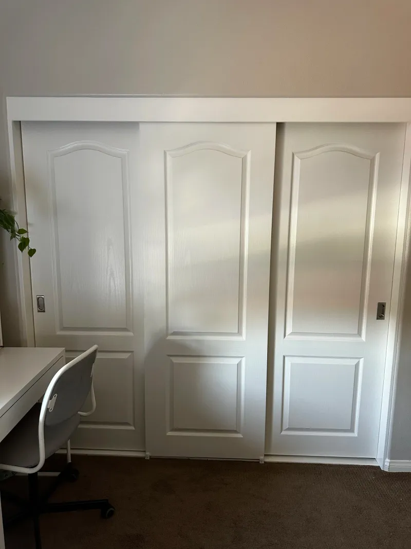 Camden sliding closet door