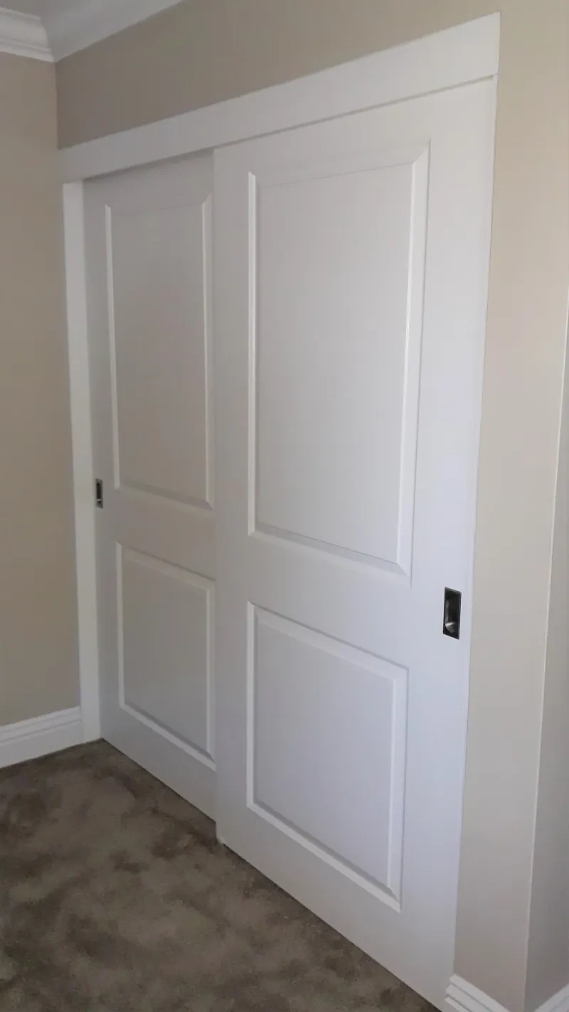 Carrara sliding closet door
