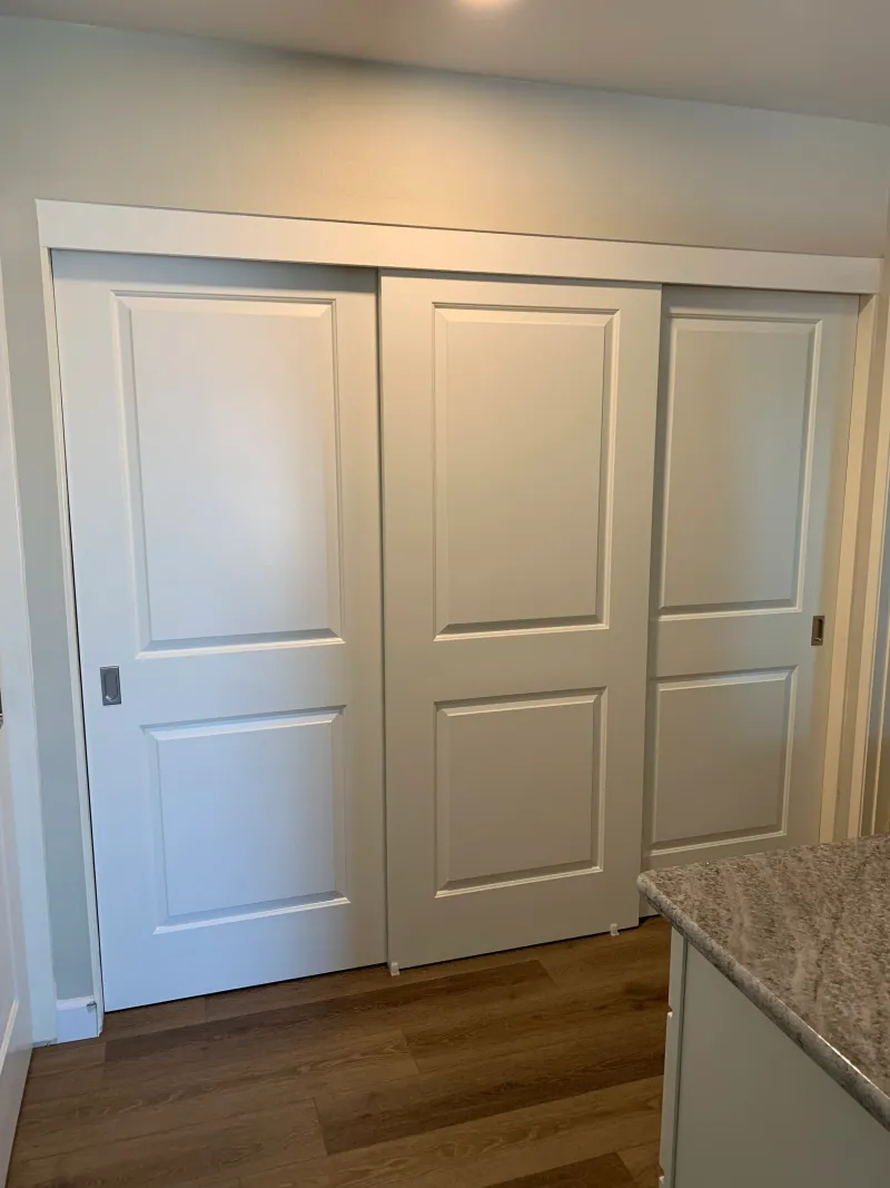 Carrara sliding closet door