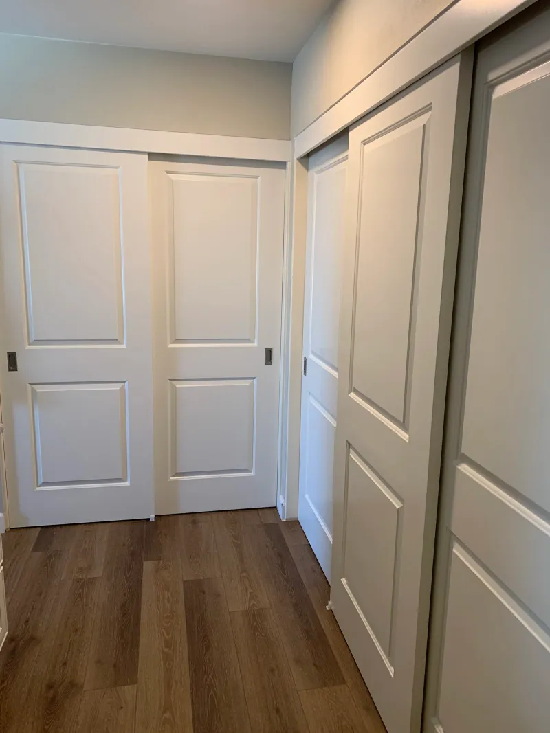 Carrara sliding closet door