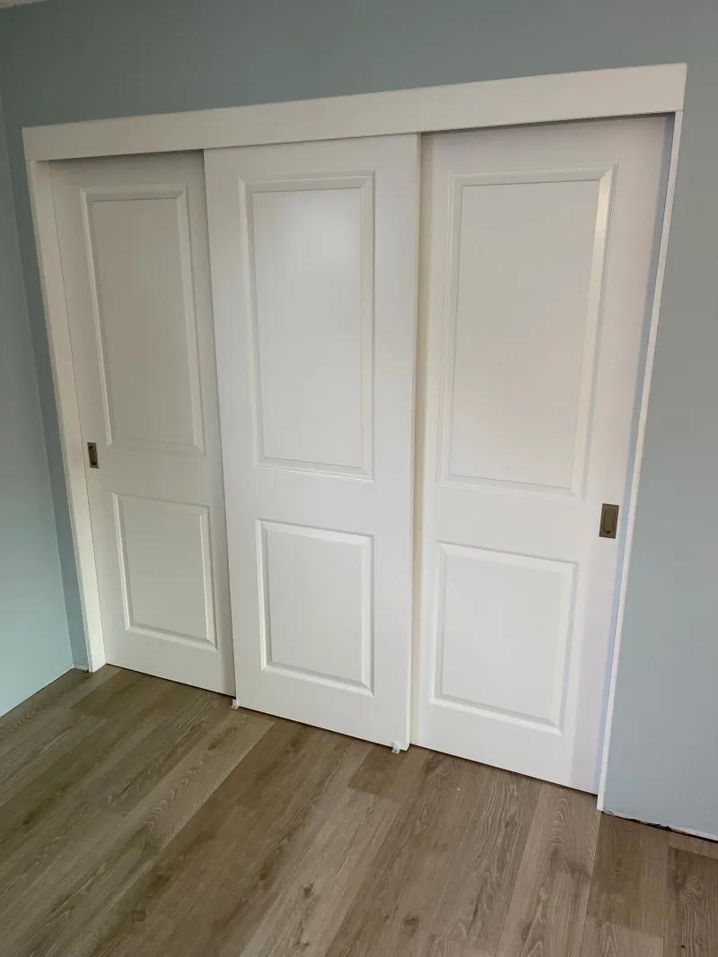 Carrara sliding closet door