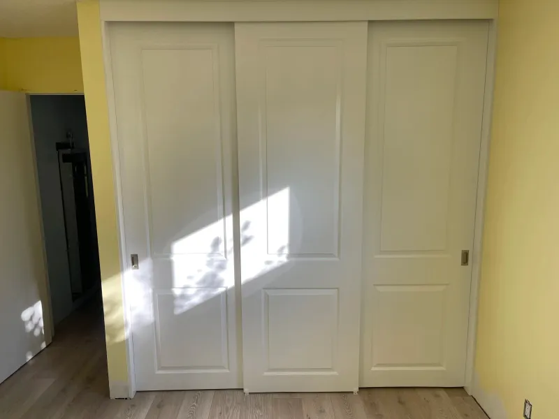 Carrara sliding closet door