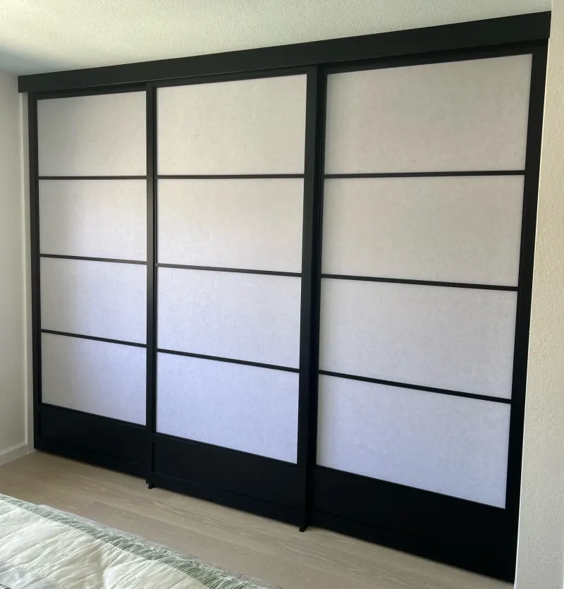 3-lite shoji shoji sliding closet door